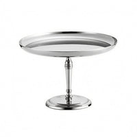 Dessert Platter with Pedestal Circular Base Stainless Steel Dessert Stand