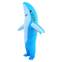 Funny Shark Inflatable Costume for Party, Halloween, One Size