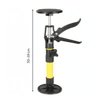 Telescopic Support Rod Spring-Loaded Support Rod with Non-Slip Pads Cabinet Installation Jack Stable Third Hand Tool