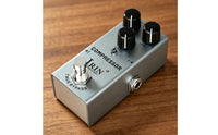 Attack Control Guitar Compressor Pedal Analog Circuit Compressor Pedal All-Metal Housing Audio Effect Box Compact Size