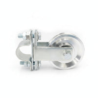 Grooved Wheel Clamp Pulley Bracket Horizontal Arm Lat Pulldown Pulley Compact Fitness Equipment