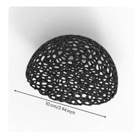 3D Printed Aquatic Cave Odorless Crustacean Dome Hideout Easy to Assemble
