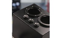 Reservoir Tank with Fittings Aluminum Fuel Reservoir Tank Alloy for Car Builders