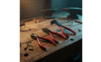 3 Pieces Sheet Metal Folding Pliers Carbon Steel Folding Sheet Metal Pliers Comfortable Grip Compact for Metalworkers