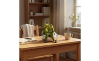 Kissing Frogs Figurine Creative Gift Kissing Frog Figurine Resin Frog Couple Statuette Funny Home Decoration for Desktop