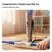 Complete Kit Suction disc dart Playset Beginner Easy-to-Use dart-launching Set illuminated archery launcher children's Toy for Beginners, Boys, Girls, Indoor Play, targetinging board training immediatelydoor enjoyment, Parties
