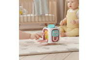No Battery Needed Rotating Activity Box Early Learning Busy Cube Toy Compact Baby Busy Ball Toy Travel Friendly for Toddlers