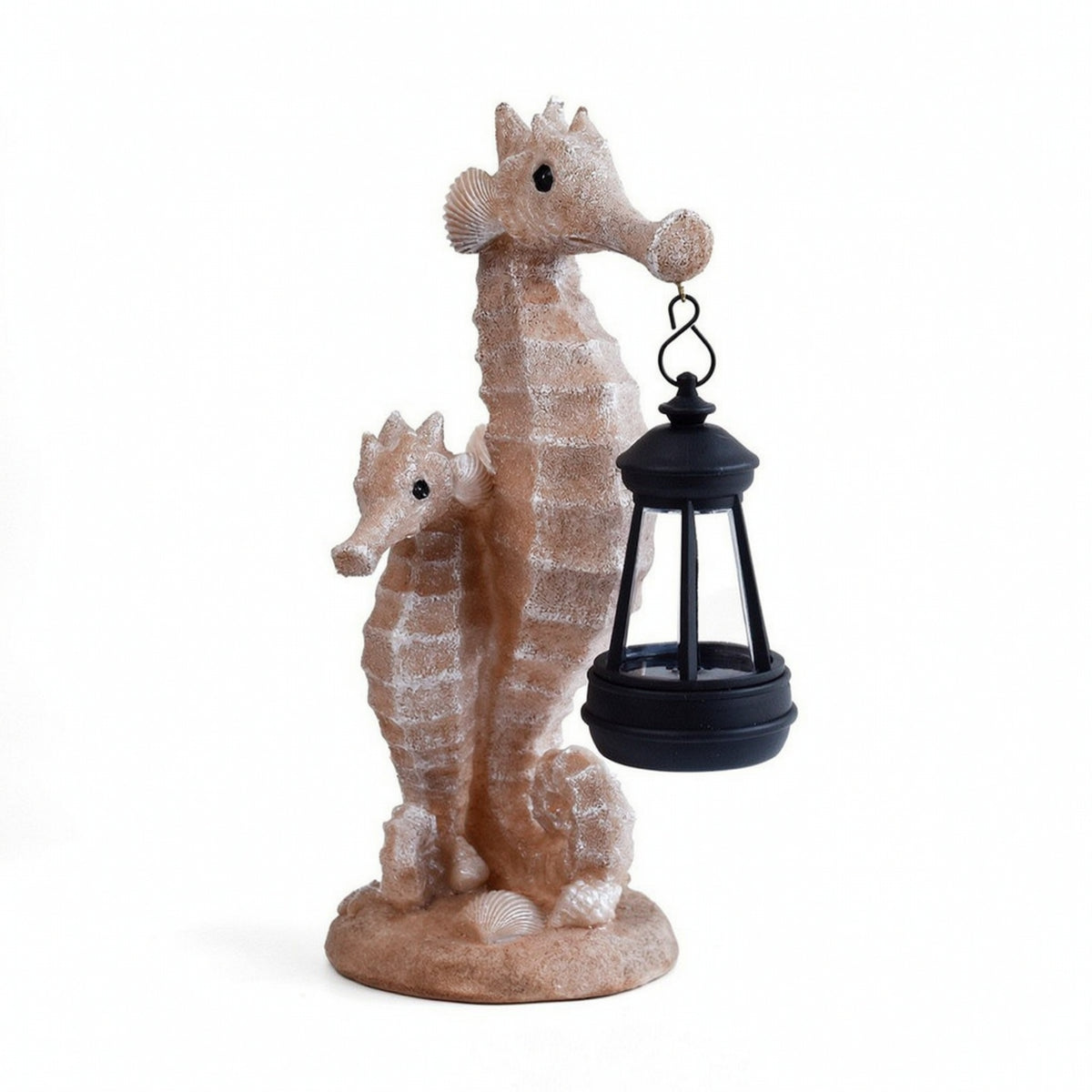 Solar Lamp Sculpture Waterproof Figurine Whimsical for Patio, Pathway, Gardeners