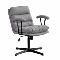 Fourspoke Base Armrest Chair Comfortable Backrest rotate Seat With Armrests robust Duty for Students
