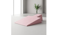 Pilates Incline Surface Padded Pilates Wedge Upholstered Slant Board for Studio Stretching, Home Workouts
