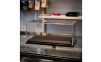 High Clarity Transparent Display Cover with Base Easy to Clean Acrylic Model Display Case Sturdy Stackable Showcase Box Scratch-Resistant for Collector Room