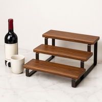 tiered display shelf