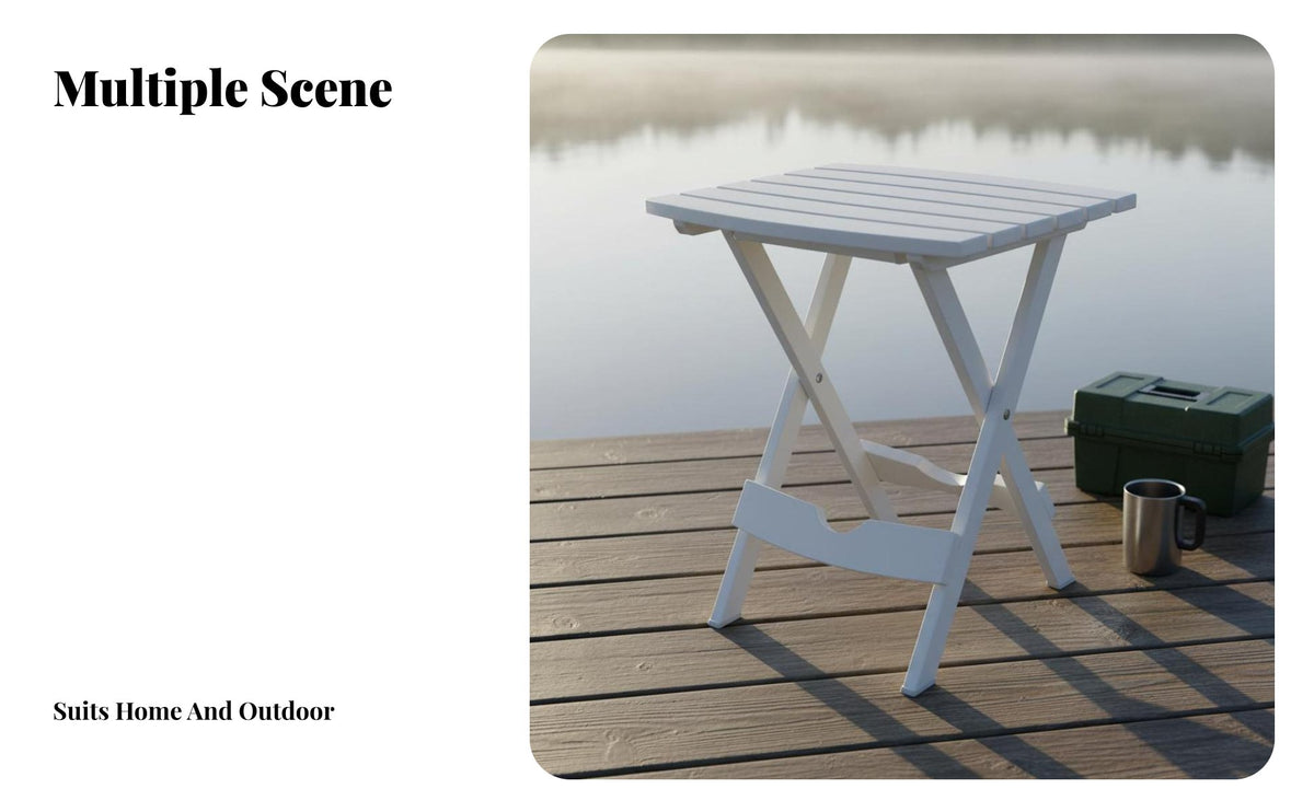 Foldable Design Collapsible Cross-Frame Stool Multi-Purpose Portable Seating Compact Outdoor Furniture Lightweight for Travelers, Families, Fishing, Home Entryway, Camping, Picnics