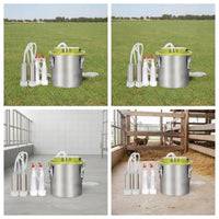 Two-in-oneUse Electric Milking Machine Electric Milker for Farmers, Homesteaders, Farms