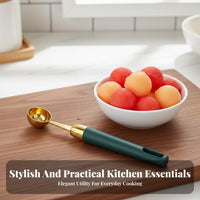 5 Pieces Water Fruit Baller Stainless Steel Fruit Baller Dipper Water Fruit Baller Versatile Fruit Baller Dipper Set