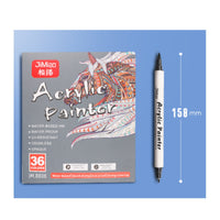 Pen-Shaped Acrylic Paint Markers Coloring Acrylic Markers Fast-Drying Art Supplies Fade-Resistant