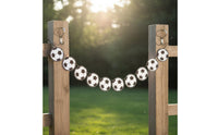 Soccer Birthday Banner Easy to Hang Soccer Party Decoration Set High-Quality Cardstock Football Party Decoration for Children, Kids
