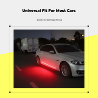 App-controlled RGB car door light