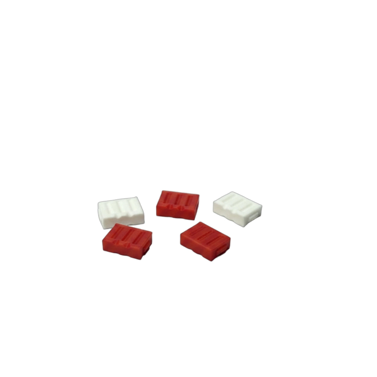 5 Pieces Plastic Model Railroad Barriers Versatile Model Road Barrier Detailed HO Scale Barrier True-to-Life for Hobbyists