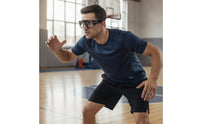 Sports Eyewear with Strap Wraparound Goggles with Strap Sports Goggles Full-Coverage Safety Glasses Impact-Resistant