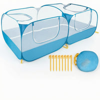 Foldable Pet Playpen Sturdy Material Pet Playpen Zipper Door for Indoor
