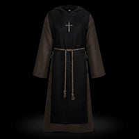 Reaper Costume Halloween Death Hooded Cloak Festival-Prepared Black Cosplay Cloak