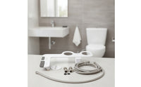 Ultra-Thin Split Bidet Seat Attachment Slim Non-Electric Bidet Attachment Easy-Install Self-Cleaning for Renters