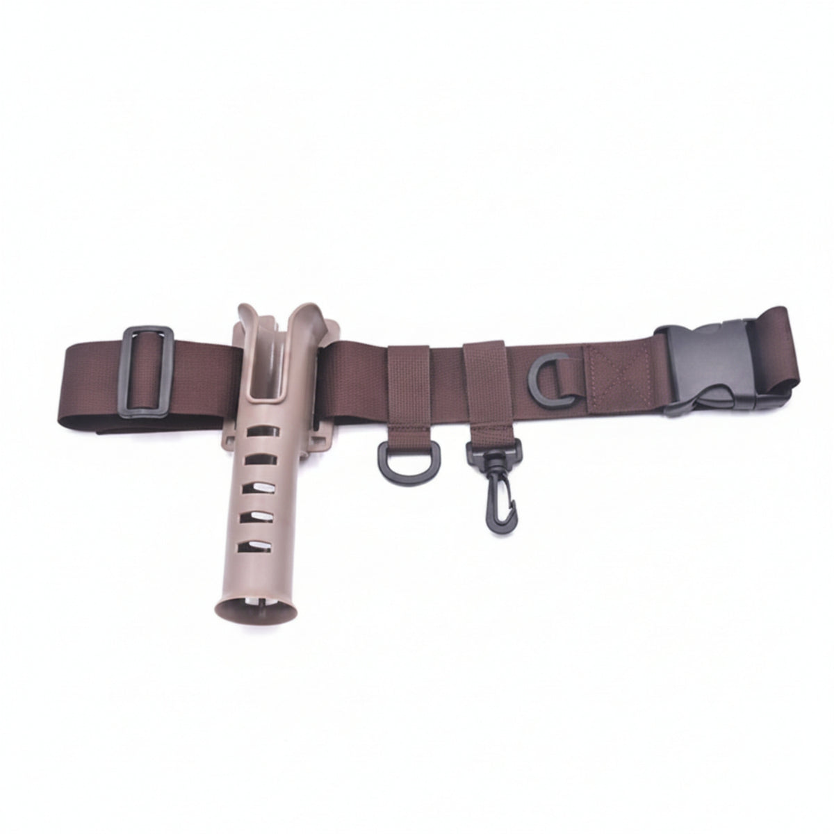 Adjustable Fishing Rod Belt Holder Buckle Closure Waist Rod Holder Strap Material Strap Outdoor Gear Molded Bracket