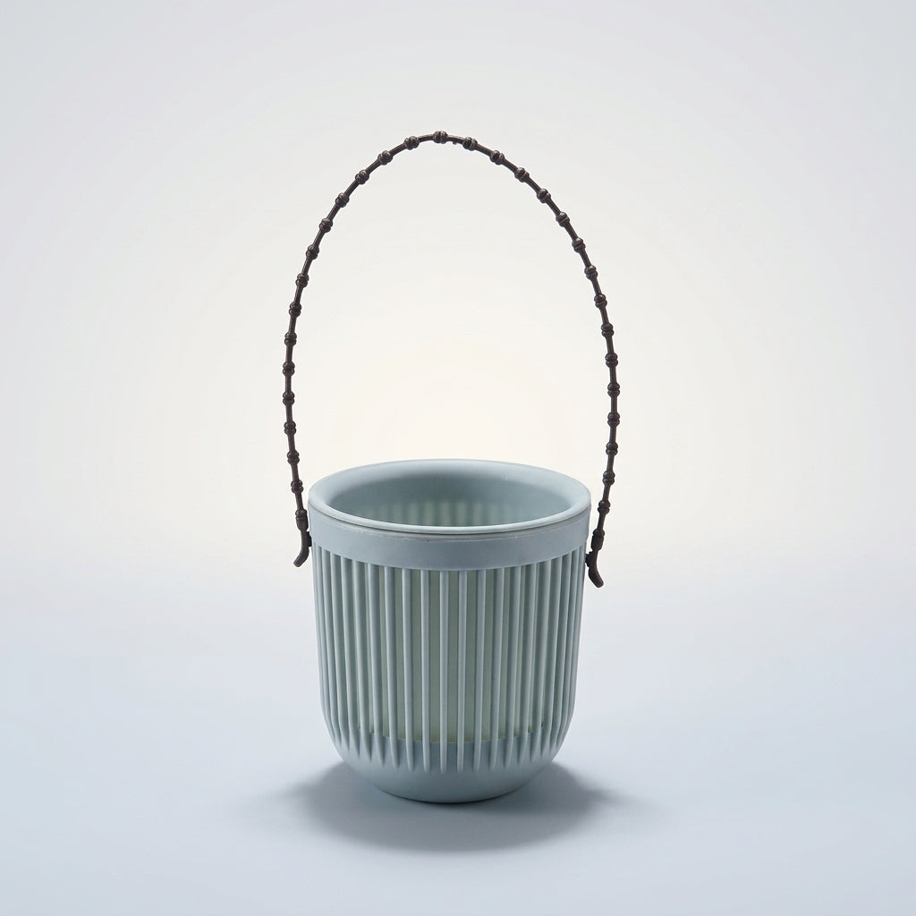 Plant Pots for Indoor Plants and Outdoor Plants, Nordic Style Hanging Pot with Inner Pot and Chain