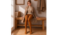 Stretchy 1/6-Scale Tights Tapered Legs High-Waisted Doll Tights Soft