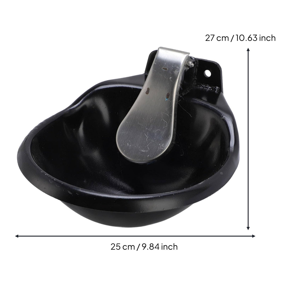 Cattle Water Bowl Stainless Steel Components Automatic Livestock Waterer Wall Mount Equine Water Trough for Horses
