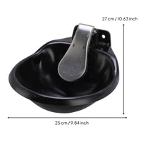 Cattle Water Bowl Stainless Steel Components Automatic Livestock Waterer Wall Mount Equine Water Trough for Horses