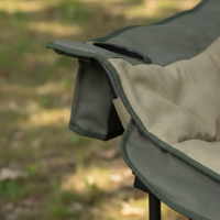 Portable Double Moon Chair for Outdoor Camping and Garden Lounging