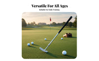 Adjustable Putting Club Ambidextrous Putting Club Sports Equipment Portable Lightweight for Beginners