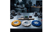 3 Pieces Cloth Polishing Wheel Rotary Polishing Wheel with Buffing Agent Coarse Tool Set for Woodworkers, Workshop