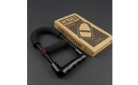U-Shaped Wrist Exerciser Textured Hand Grip Strengthener Carbon Steel Grip Strength Exerciser Black