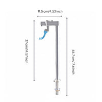 Bar Water Chrome Finish Drink Dispenser Faucet Resistant Countertop Water for Cafes, Coffee Shop
