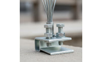 Stainless Steel Avian Landing Inhibitors Weatherproof Spikes Minimal Maintenance for Airports