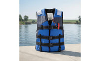 Life Jacket Compact Life Vest with Reflective Strips Soft for Adults, Boating, Fishing