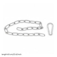 Fitness Extension Chain Chain with Carabiner Steel Fastener for Athletes