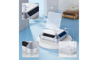 Slimline Solar Powered Rotating Display Stand Tilting Rotating Phone Stand Smooth Turntable Eco-Friendly for Showcase