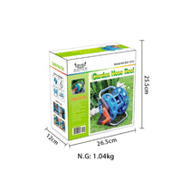 Manual Portable Hose Reel Cart Compact Hose Reel Cart with Handle Labor-Saving Adjustable for Gardeners