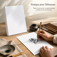 Double-Layer Xuan Paper for Calligraphy, Painting, and Printmaking - Thickened Semi-Sized