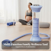 Abdominal Training Weighted Respiratory exerciser Easy to Use Respiratory Muscle exerciser Adjustable challenge level Breathing Exerciser Progress recording for New parents, Fitness aficionados, Singers, Home, Gym, Vocal preparation, Office