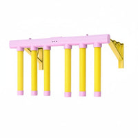 Improves Reaction Time Stick Drop Catching Game Parent-Child Interaction Educational Toy USB Rechargeable for Party