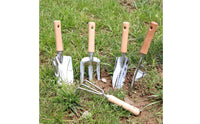 Stainless Metal Garden Tool Ergonomic Handle Gardening Hand Tool for Beachcombers, Balcony