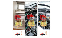 Battery Disconnect Switch Kit 24V Battery Cut-off Switch with Bracket Easy to Install High Conductivity for Marine, Truck