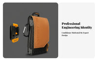 Multi-Functional Waist Mounted Tool Bag Multifunctional Portable Utility Bag Quick Release Buckle for Workers, Outdoor, Job Sites, Daily Use