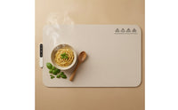 Foldable Food Warming Mat Adjustable Temperature Silicone Warming Mat Portable Appliance Lightweight for Party