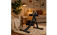 Ab Contraction Thick Steel Frame Abdominal Long Ranges Motion Stomach Workout Machine for Home Gym